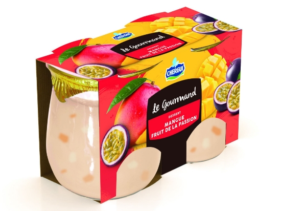 Image de Le Gourmand mangue/fruits de la passion - (2x125g)
