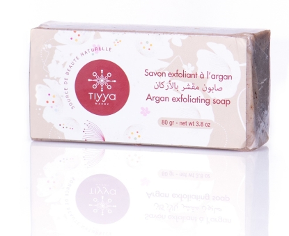 Image de Savon exfoliant à base d’huile d’argane - TIYYA (80g)